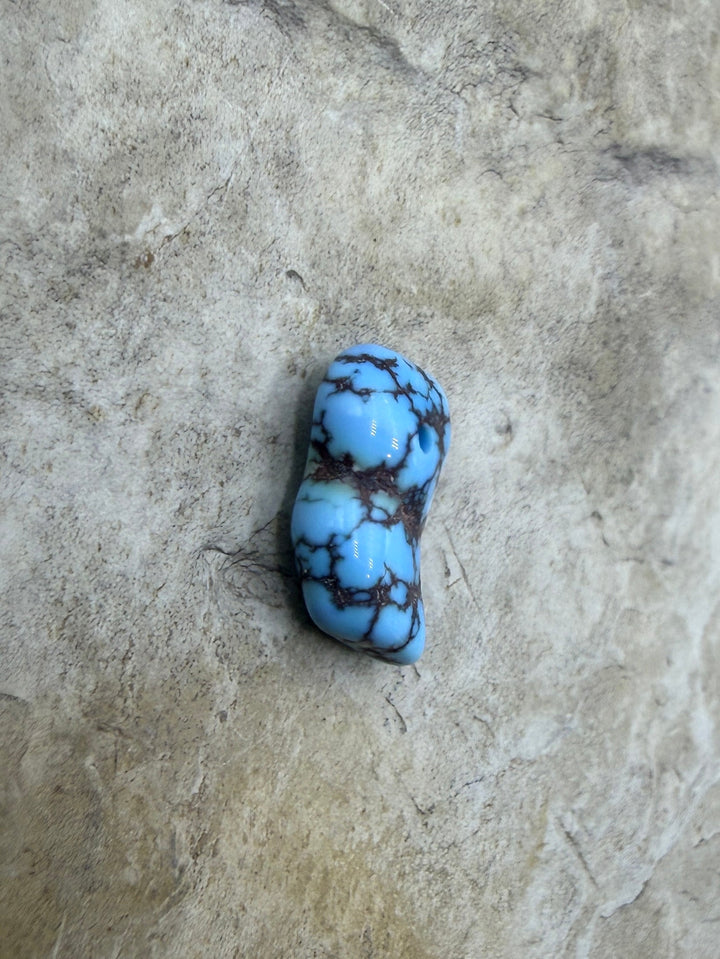 RARE AAA+ Golden Hills Turquoise (Kazakhstan) Nugget Bead