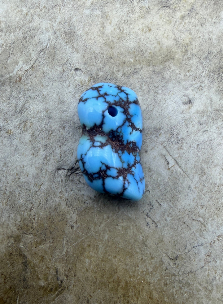 RARE AAA+ Golden Hills Turquoise (Kazakhstan) Nugget Bead