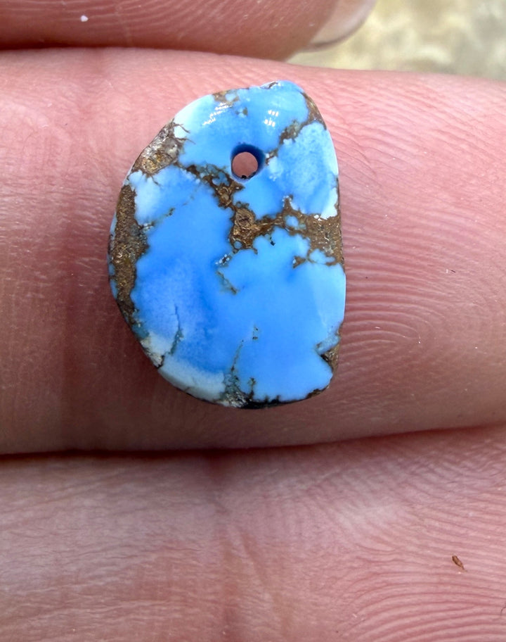 RARE AAA+ Golden Hills Turquoise (Kazakhstan) Nugget Bead