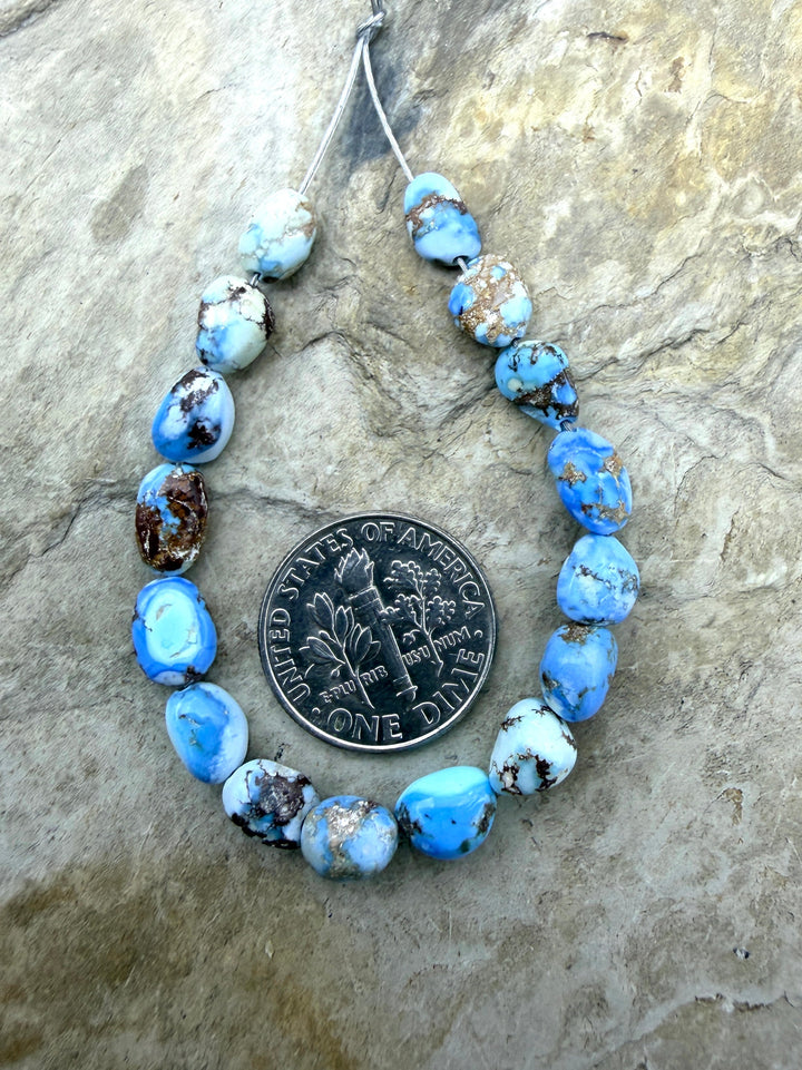 RARE AAA+ Golden Hills Turquoise (Kazakhstan) Rounded