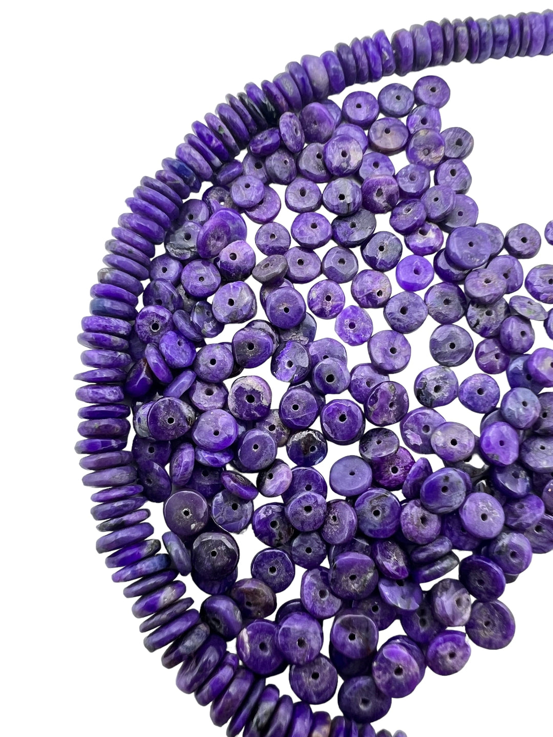 RARE AAA Quality Sugilite (South Africa) 5mm Button Beads