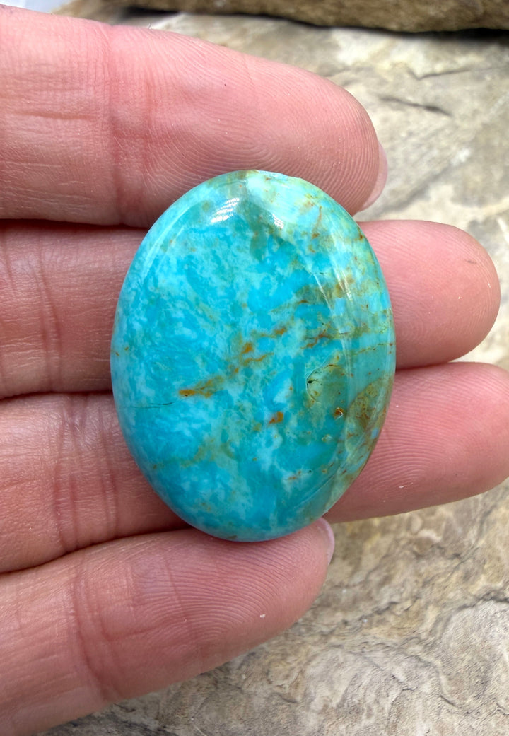 RARE AAA+ Royston Turquoise (NV) 24x32mm Handcut