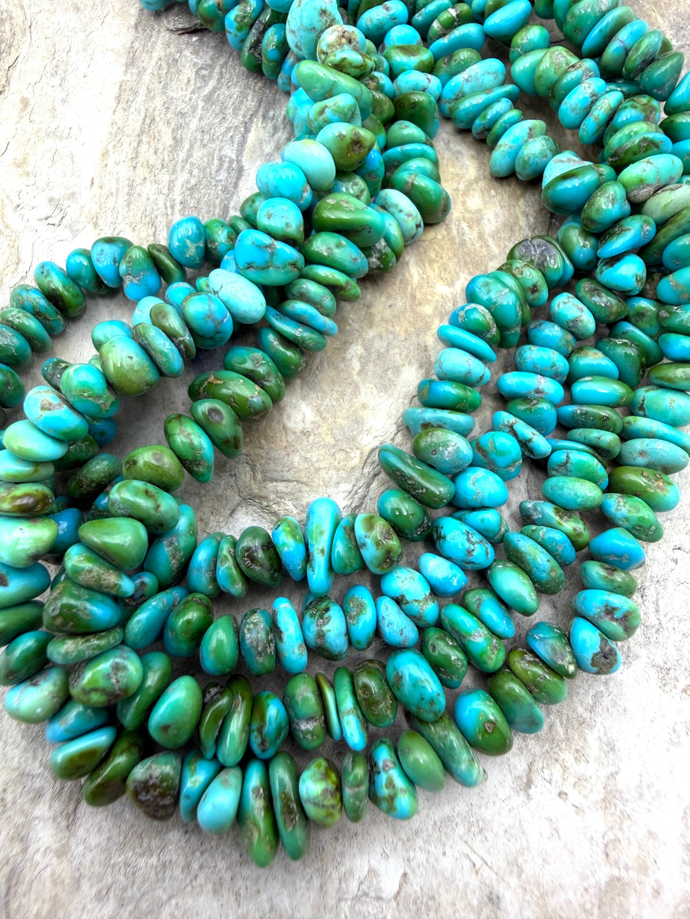 RARE AAA+ Sonoran Gold Turquoise (Mex) 5-8mm Smooth