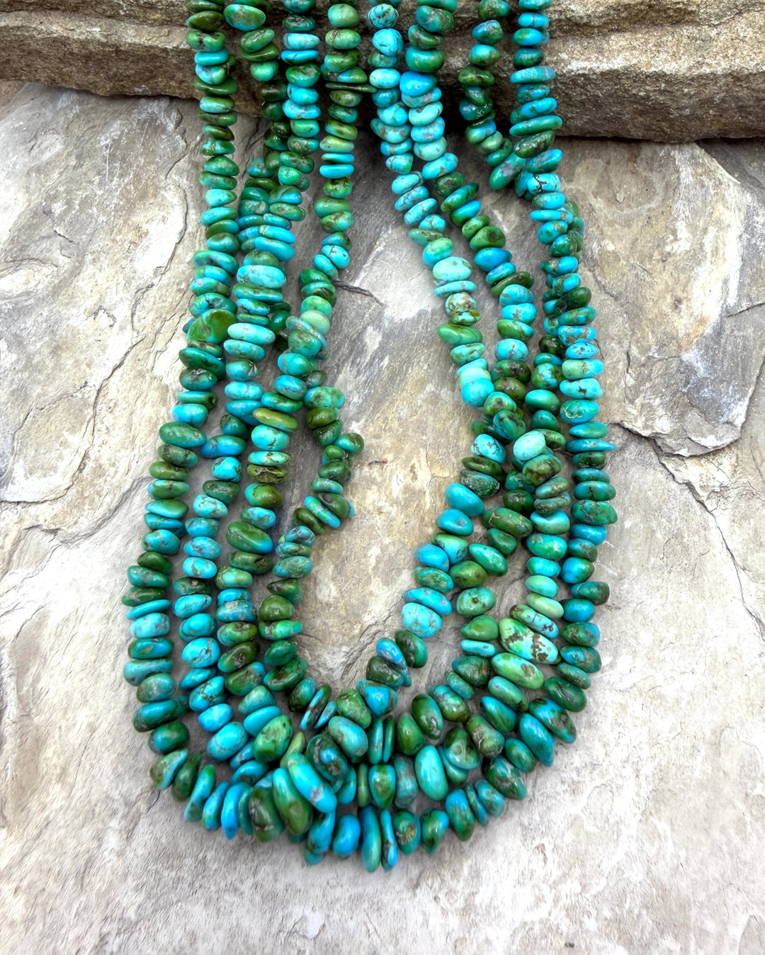 RARE AAA+ Sonoran Gold Turquoise (Mex) 5-8mm Smooth