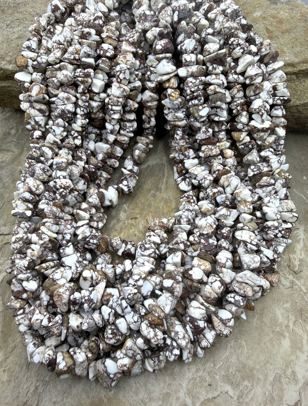 RARE Arizona Wild Horse (4-6mm) Chip Beads Strand 18 inch