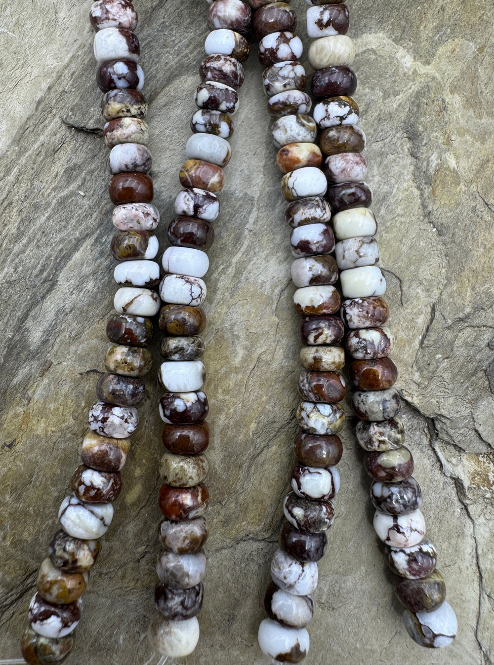 RARE Arizona Wild Horse 6mm Rondelle Strand 8 inch Strand