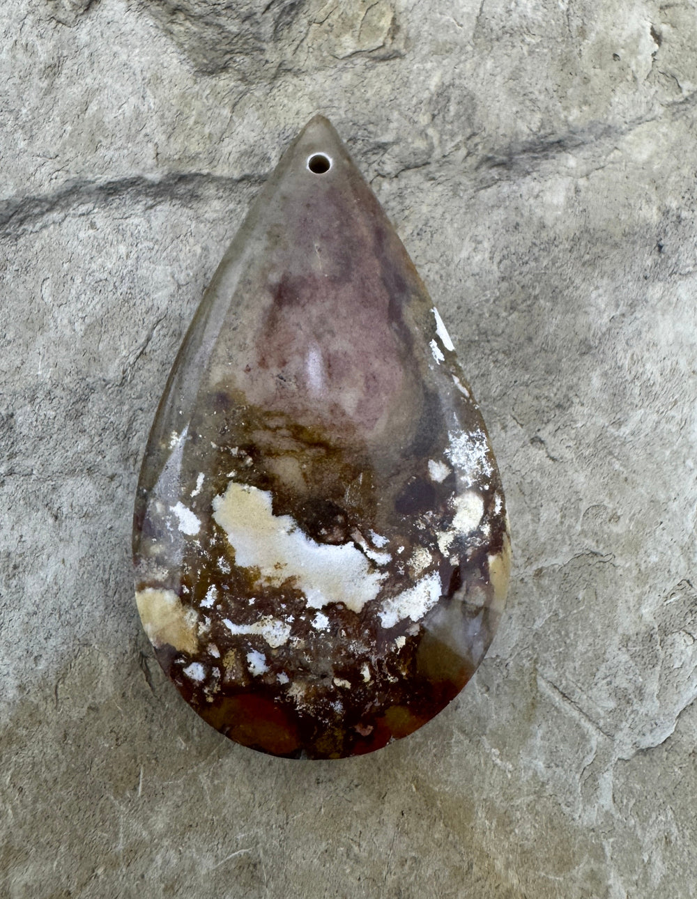 RARE Arizona Wild Horse Focal Pendant Bead 22x38mm - Wild