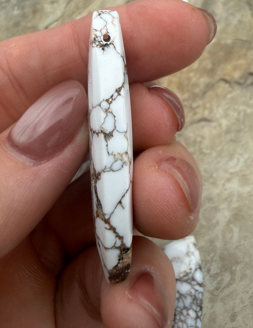 RARE Arizona Wild Horse Handcut Trillion Shaped Focal