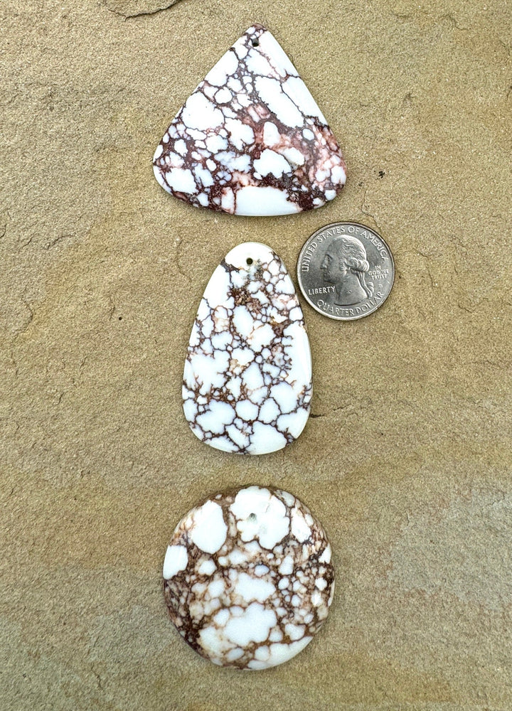 RARE Arizona Wild Horse Large Focal Pendant Beads select