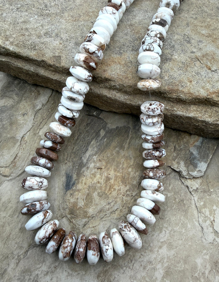 RARE Arizona Wild Horse Medium Graduated Saucer Beads