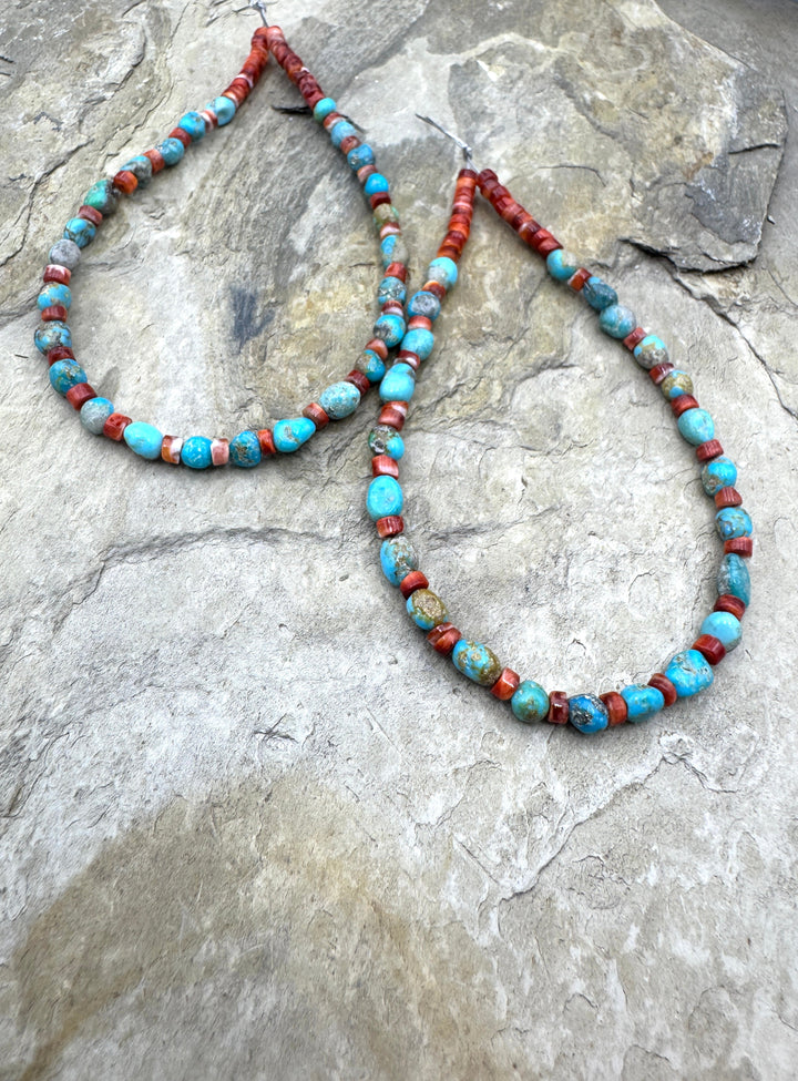 RARE Blue Ridge Turquoise (Nevada) and Spiny Oyster