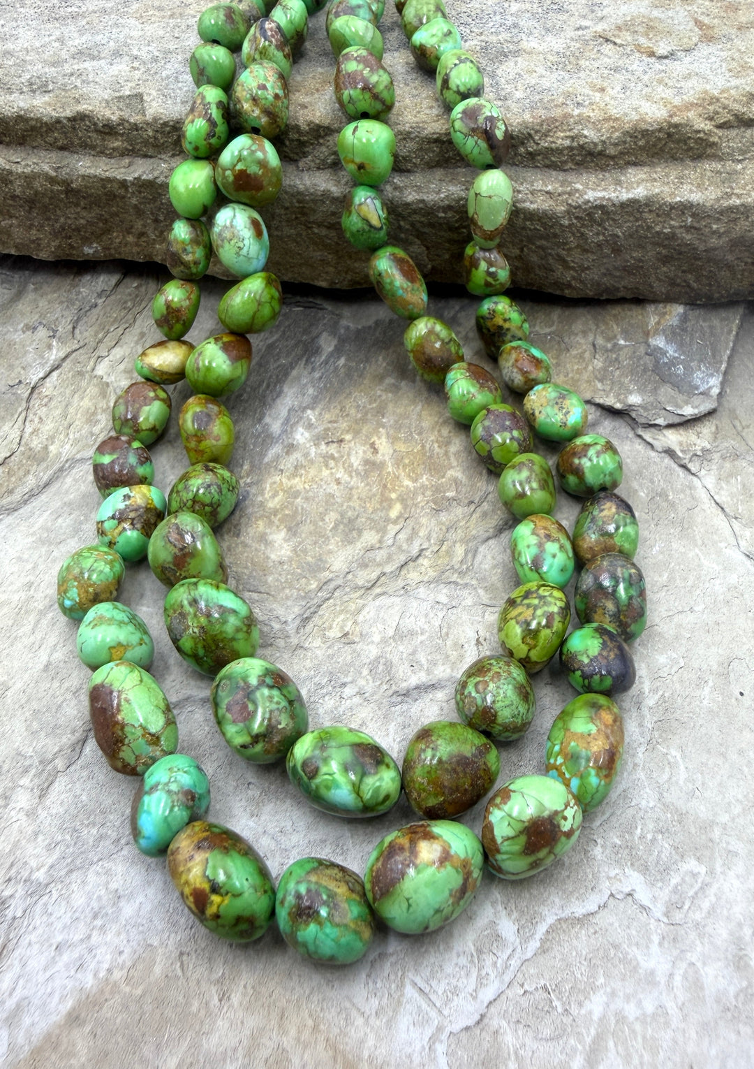 RARE Boulder Sonoran Gold Turquoise (Mex) Graduated