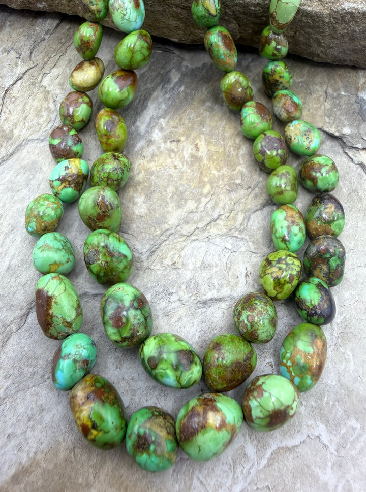 RARE Boulder Sonoran Gold Turquoise (Mex) Graduated