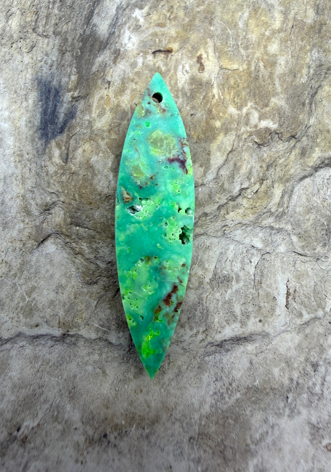 RARE Carico Lake Faustite (Nevada) Focal Pendant Bead