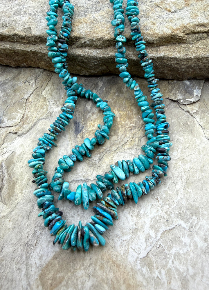 RARE Carico Lake Turquoise (Nevada) 3-9mm Graduate chip