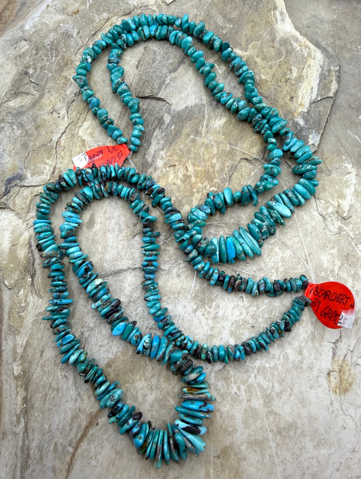 RARE Carico Lake Turquoise (Nevada) 3-9mm Graduate chip