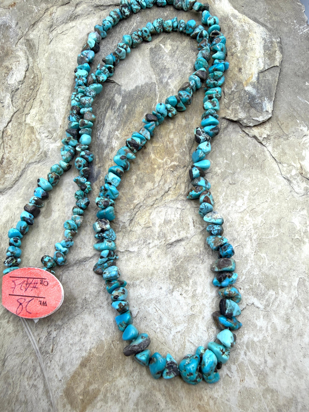 RARE Carico Lake Turquoise (Nevada) 5-9mm Graduate