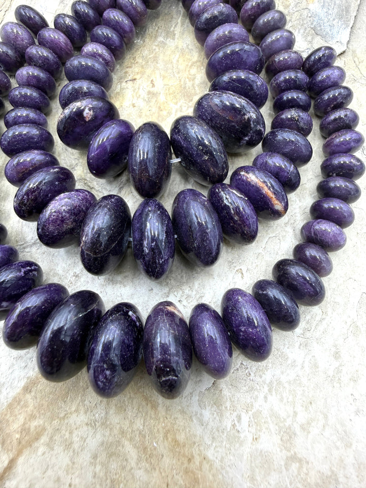 RARE Dark Purple Sugilite (South Africa) BIG Graduated