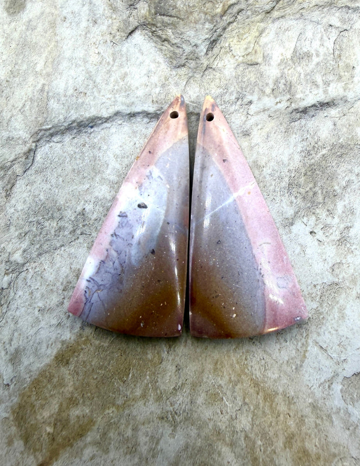 RARE Dead Camel Jasper (Nevada) Matching Earring Slab Bead