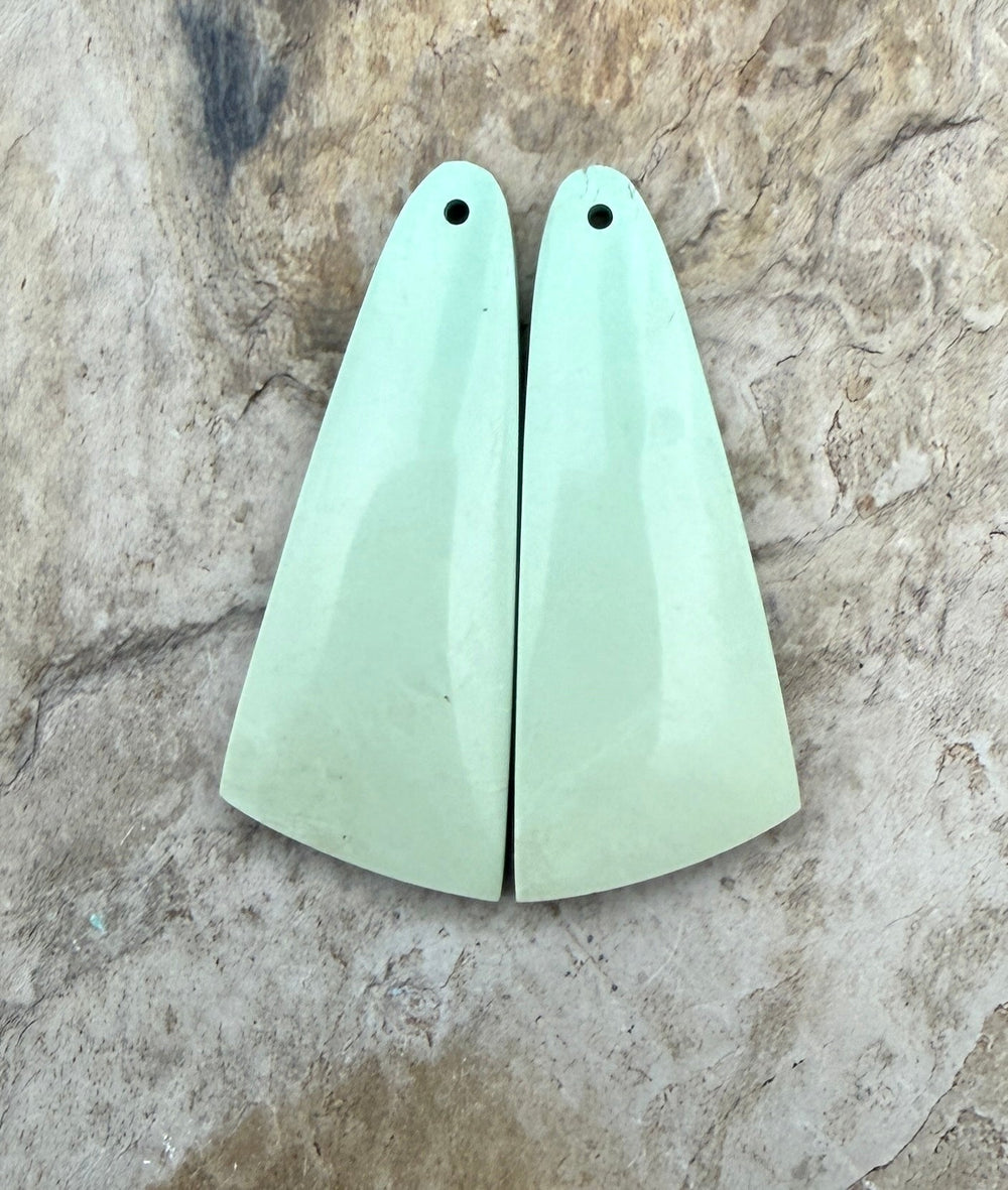 RARE Dry Creek Turquoise (Nevada) Matching Earring Slab