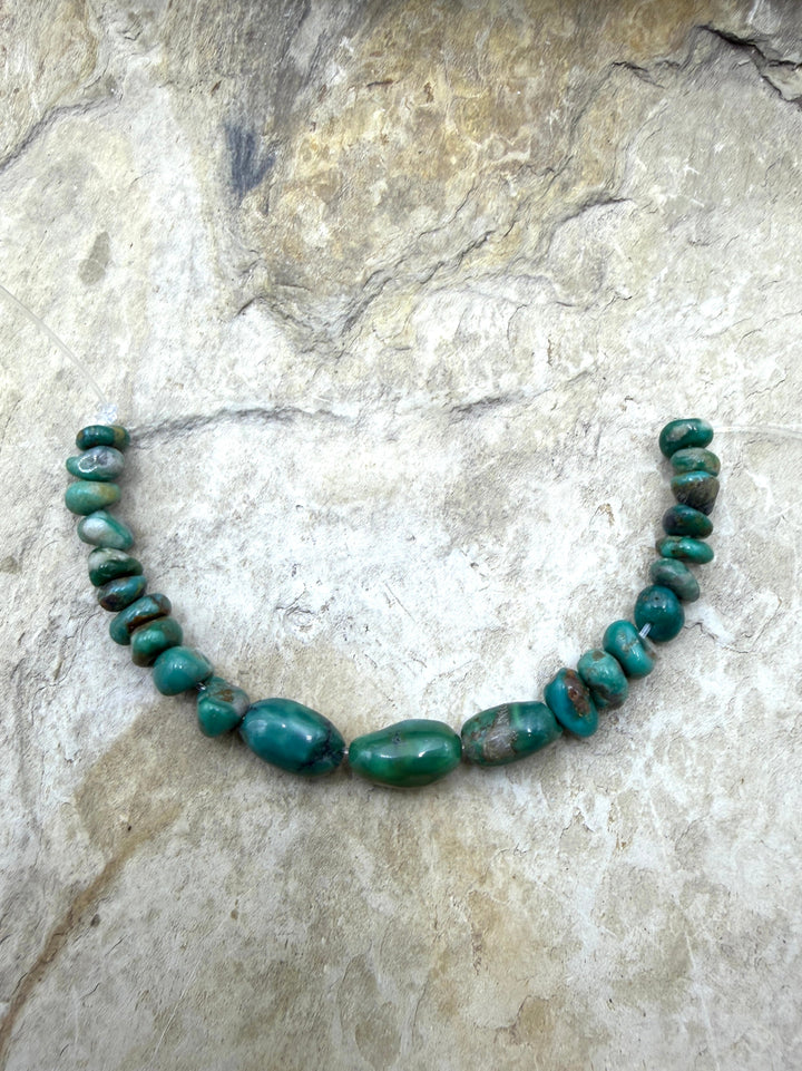 RARE Fox Turquoise (Nevada) Focal Strand 3.5 Inches