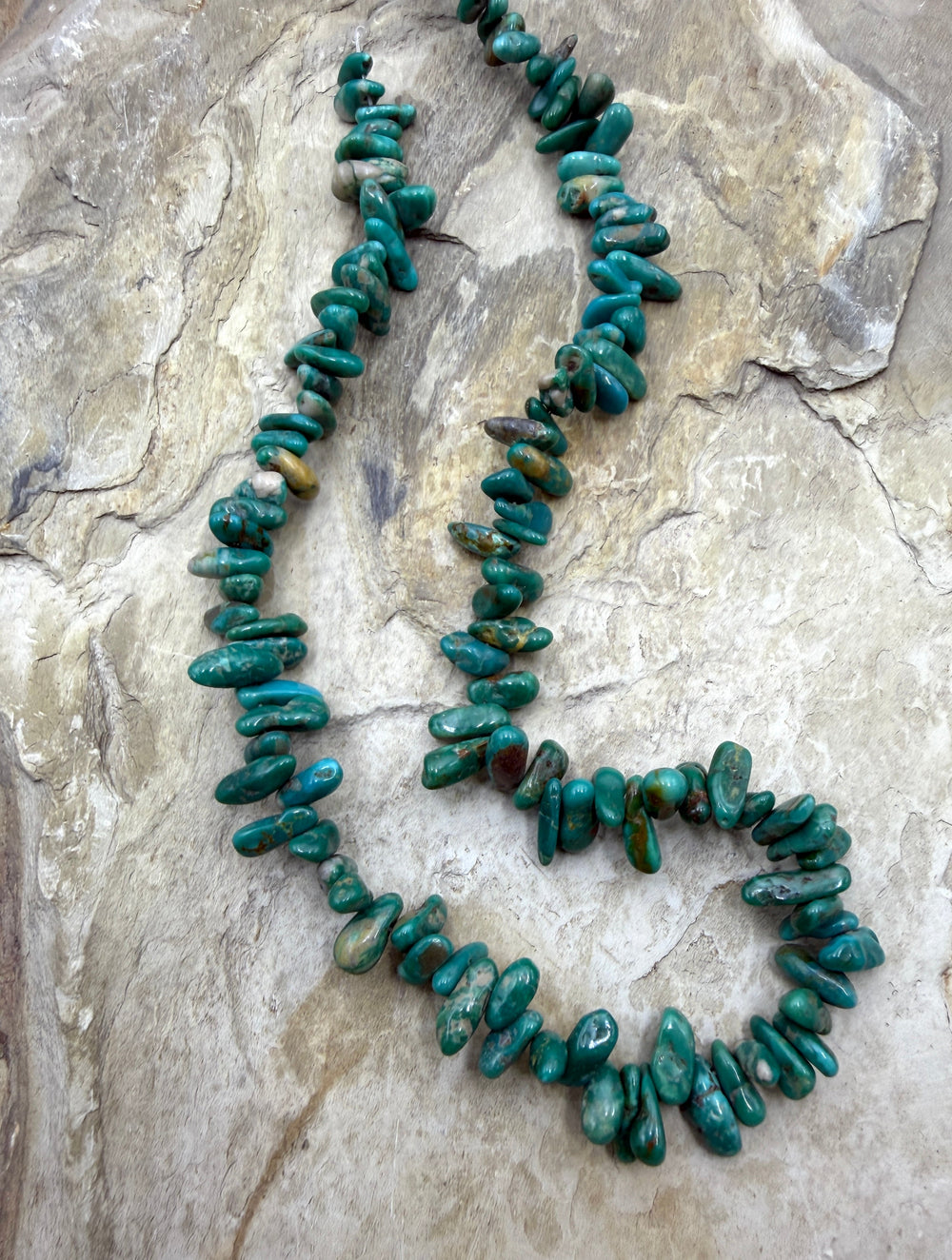 RARE Fox Turquoise (Nevada) Graduated 5x10-5x14mm Long
