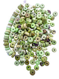 RARE Gaspeite (Canada) 4-5mm Button Beads (Package of 12