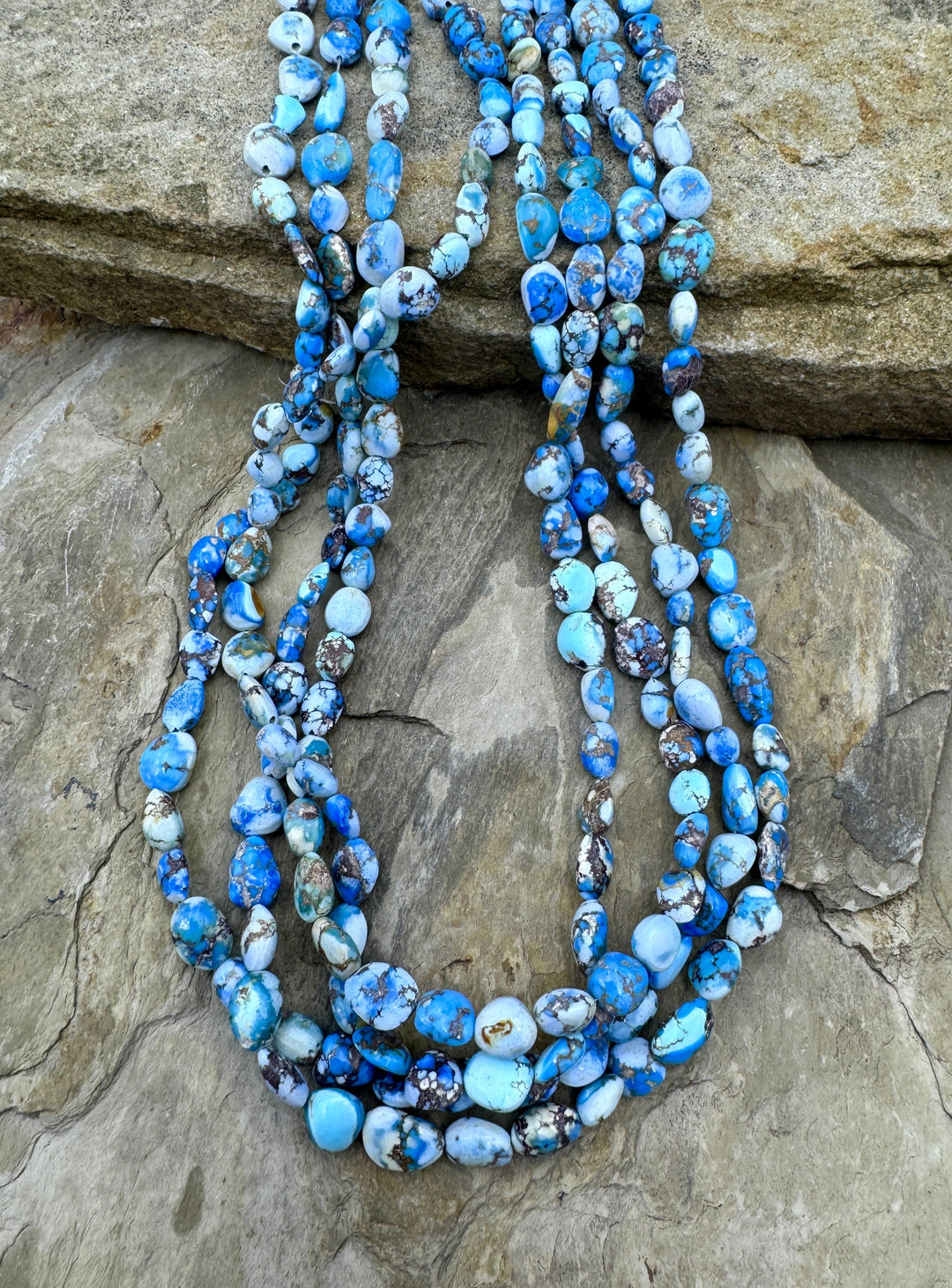 RARE Golden Hills Turquoise (Kazakhstan) 4-6mm Irregular