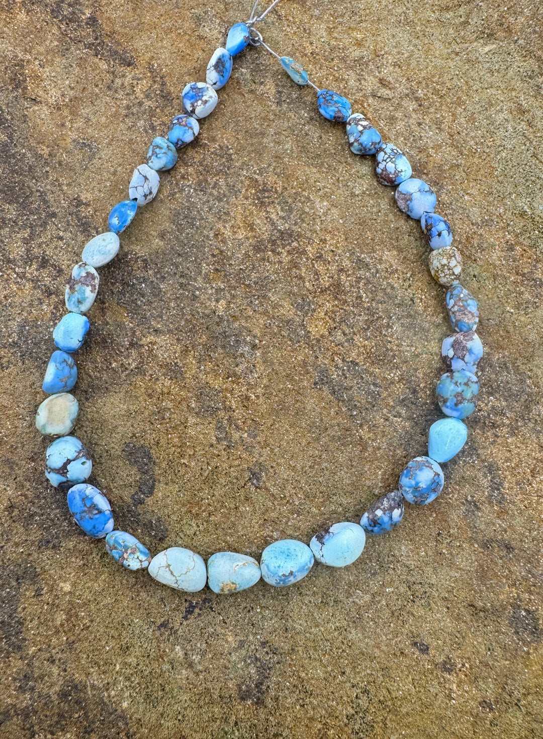 RARE Golden Hills Turquoise (Kazakhstan) 4-7mm Irregular