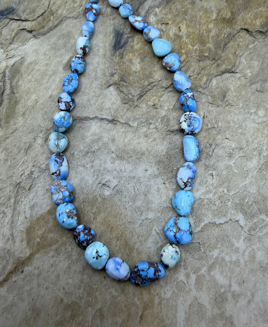 RARE Golden Hills Turquoise (Kazakhstan) 4-8x10mm Irregular