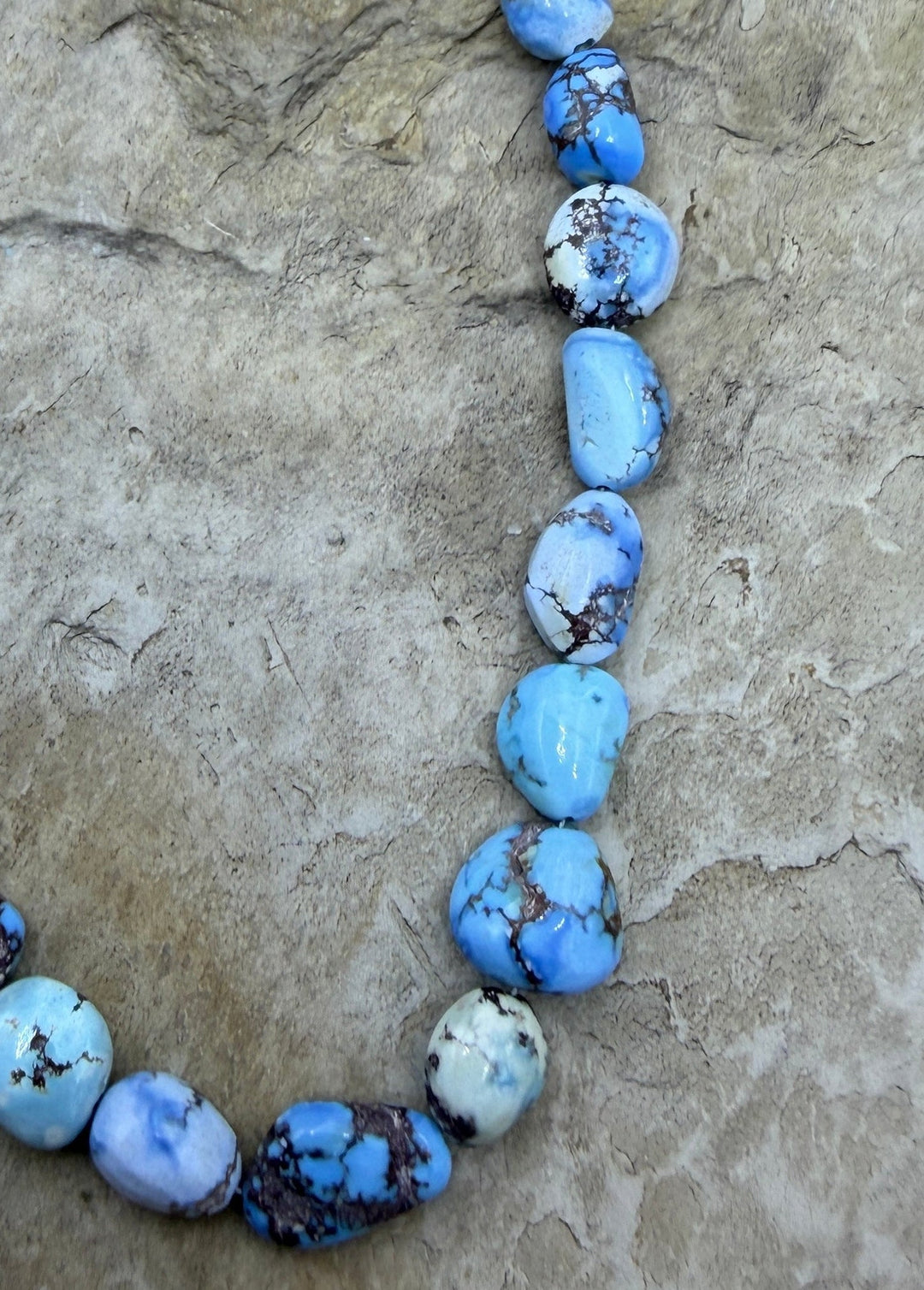 RARE Golden Hills Turquoise (Kazakhstan) 4-8x10mm Irregular