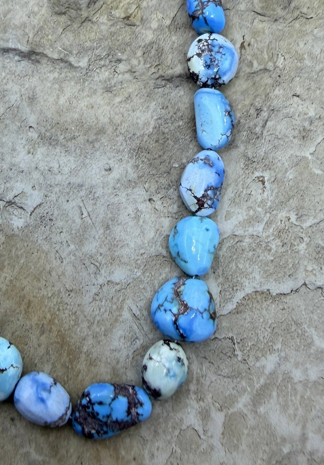 RARE Golden Hills Turquoise (Kazakhstan) 4-8x10mm Irregular