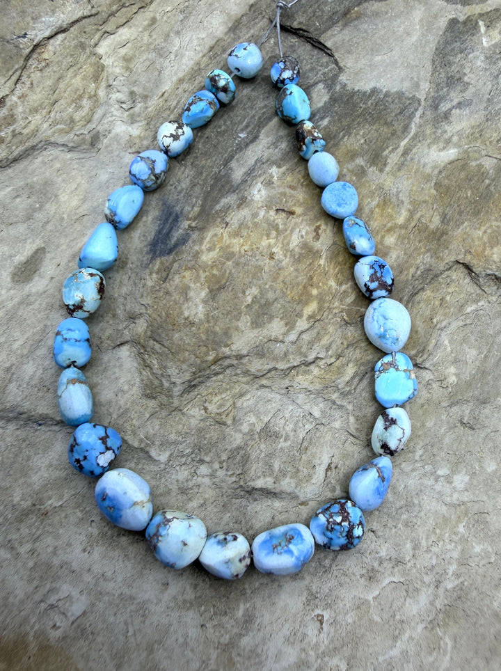 RARE Golden Hills Turquoise (Kazakhstan) 4mm-8x10mm