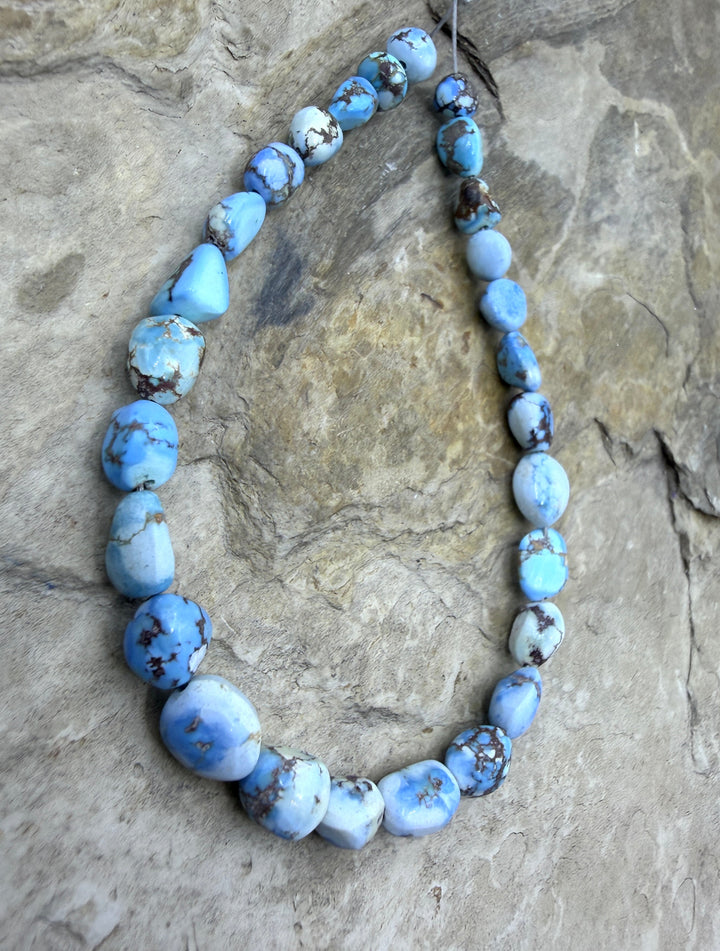 RARE Golden Hills Turquoise (Kazakhstan) 4mm-8x10mm