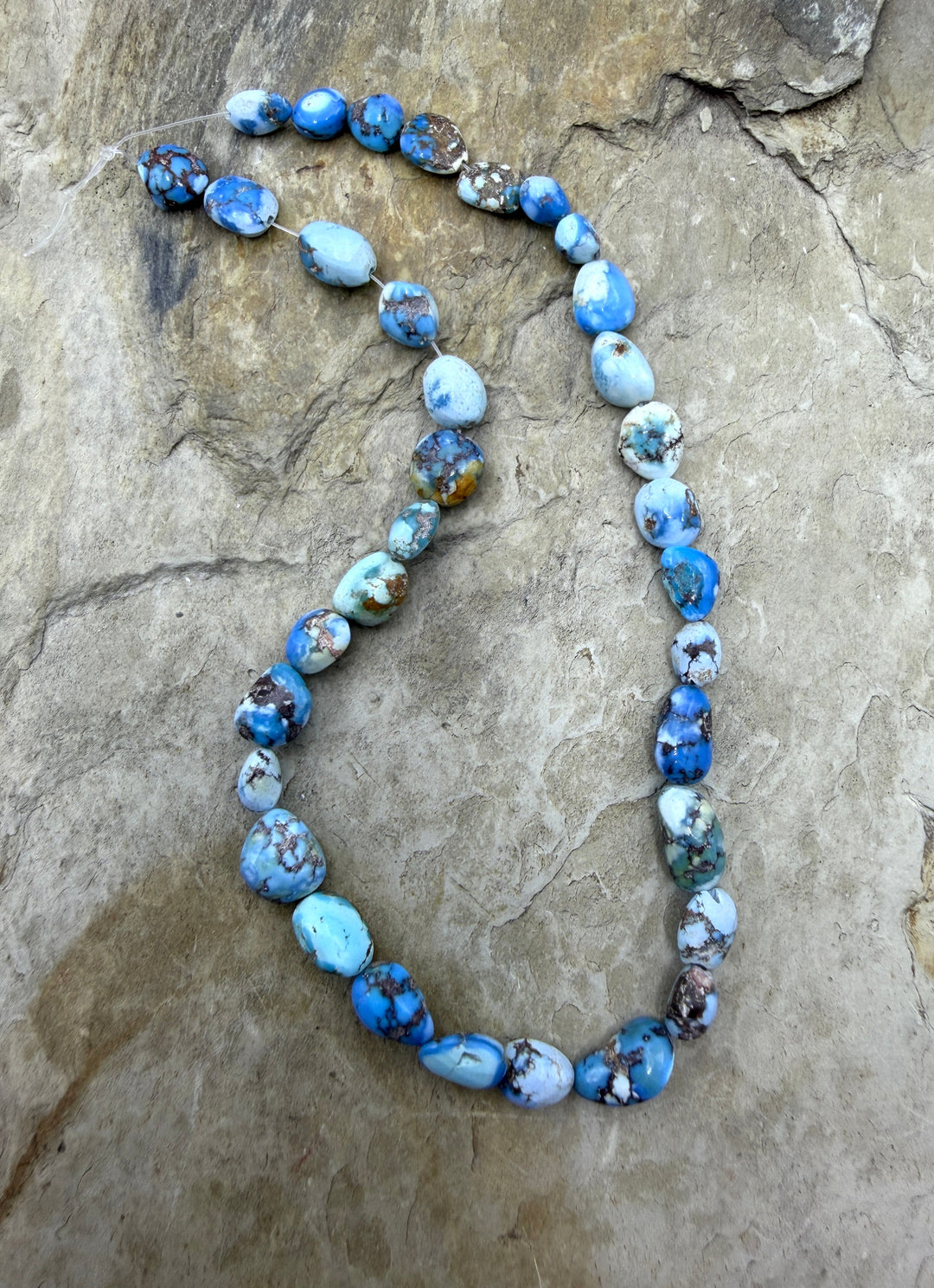 RARE Golden Hills Turquoise (Kazakhstan) 4x5-6x7mm