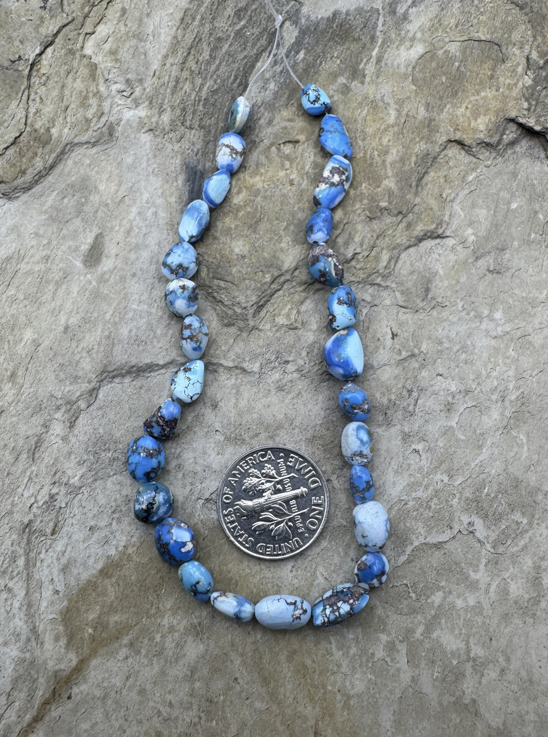 RARE Golden Hills Turquoise (Kazakhstan) 4x5-6x9mm