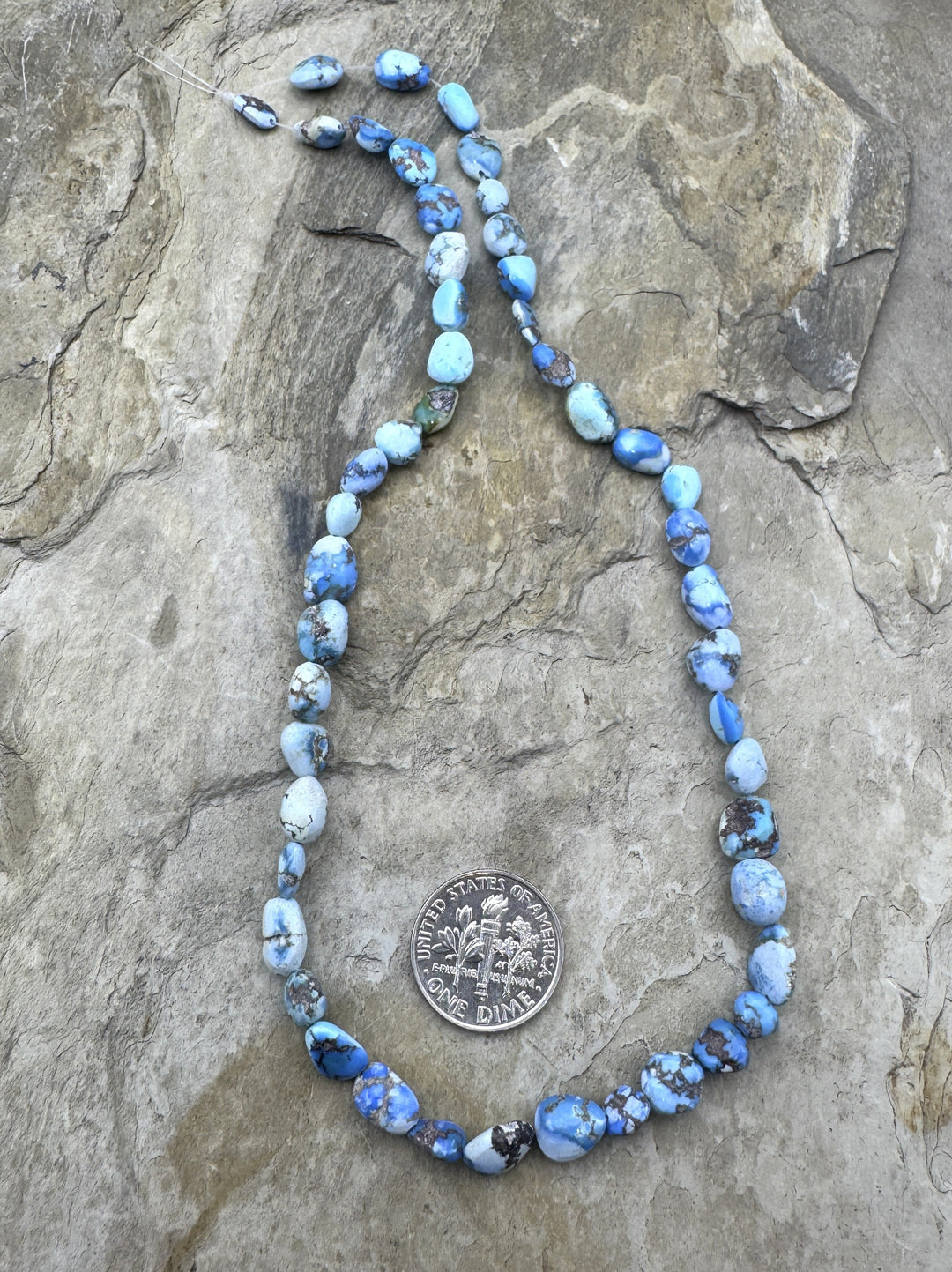 RARE Golden Hills Turquoise (Kazakhstan) 4x5-6x9mm