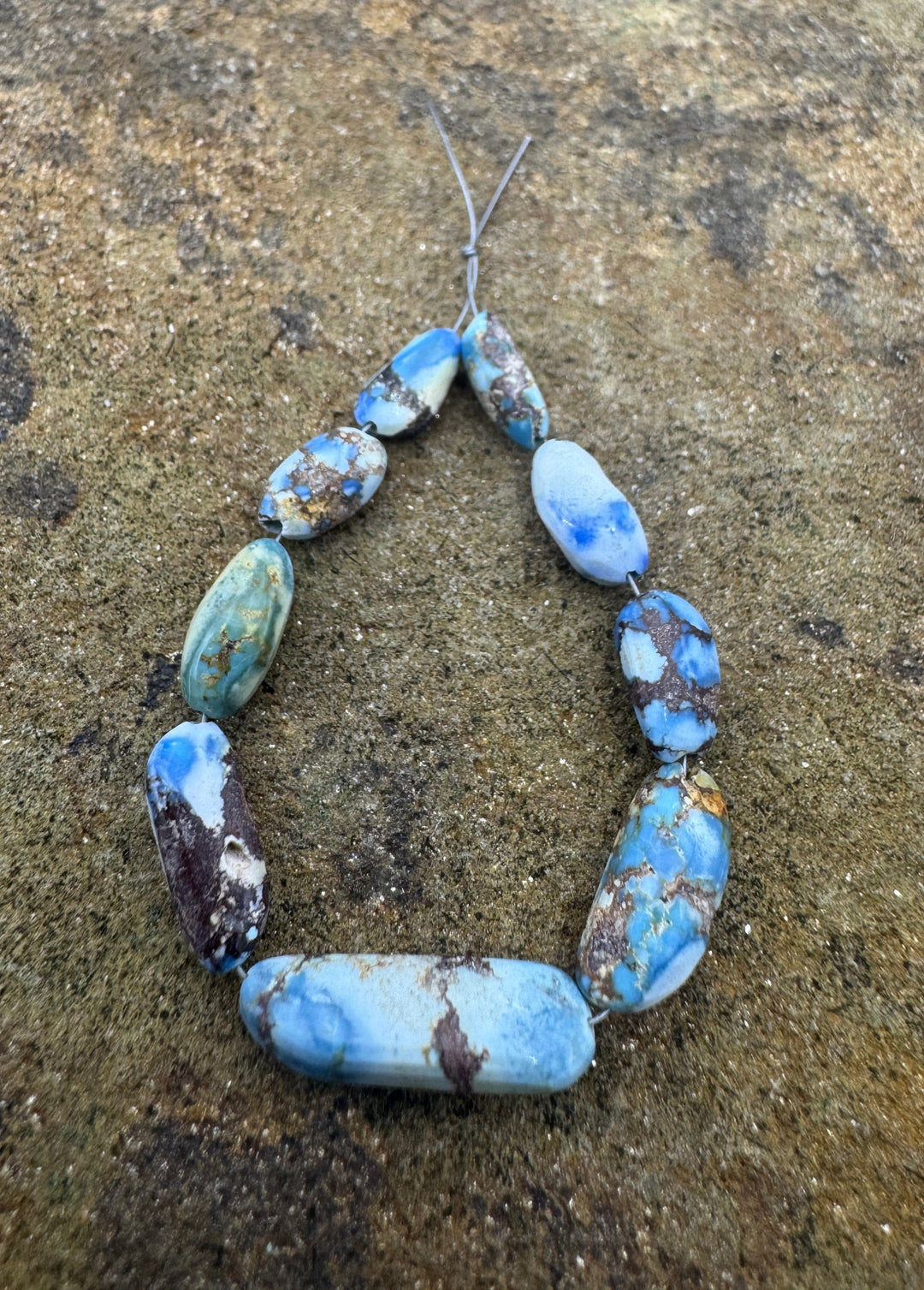 RARE Golden Hills Turquoise (Kazakhstan) 4x8-5x15mm