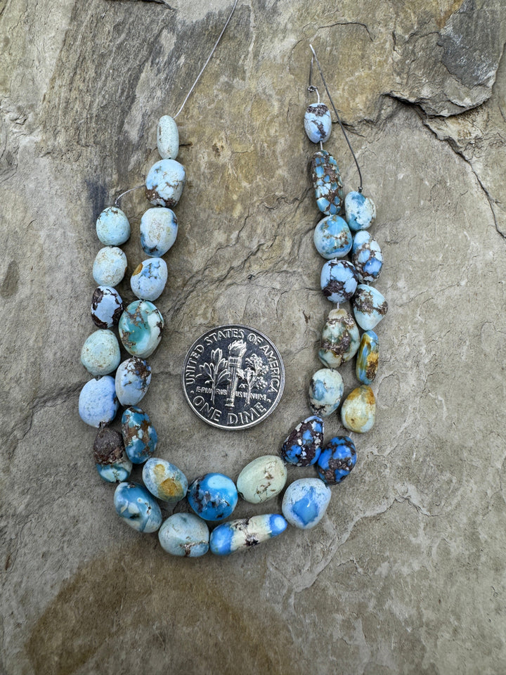 RARE Golden Hills Turquoise (Kazakhstan) 5mm-7mm Irregular