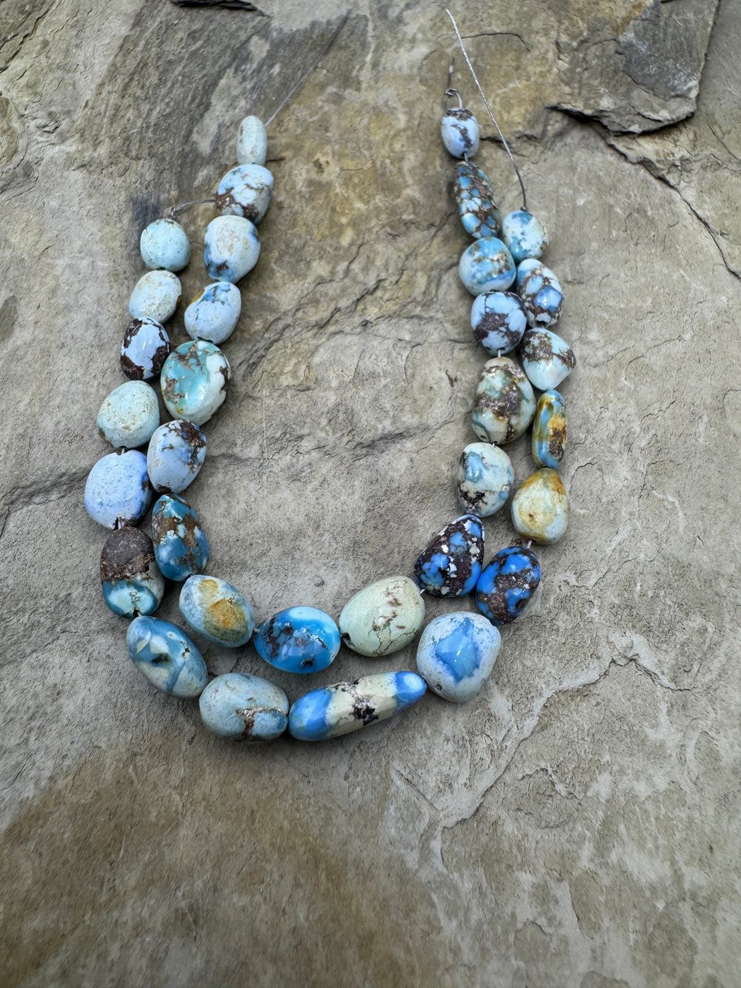 RARE Golden Hills Turquoise (Kazakhstan) 5mm-7mm Irregular