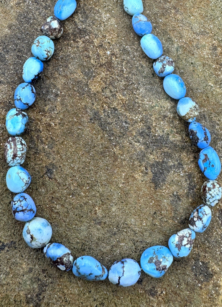 RARE Golden Hills Turquoise (Kazakhstan AAA+ 6-8mm Rounded