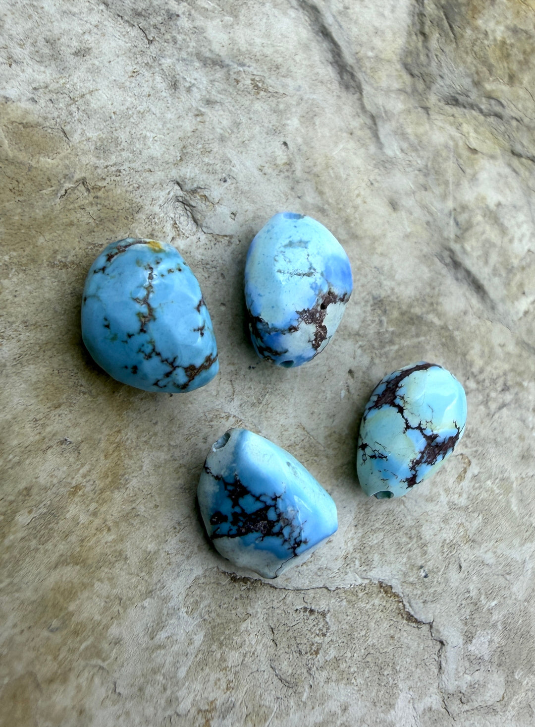RARE Golden Hills Turquoise (Kazakhstan) Large Freeform