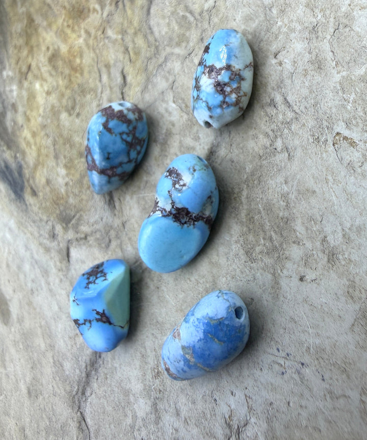 RARE Golden Hills Turquoise (Kazakhstan) Large Freeform