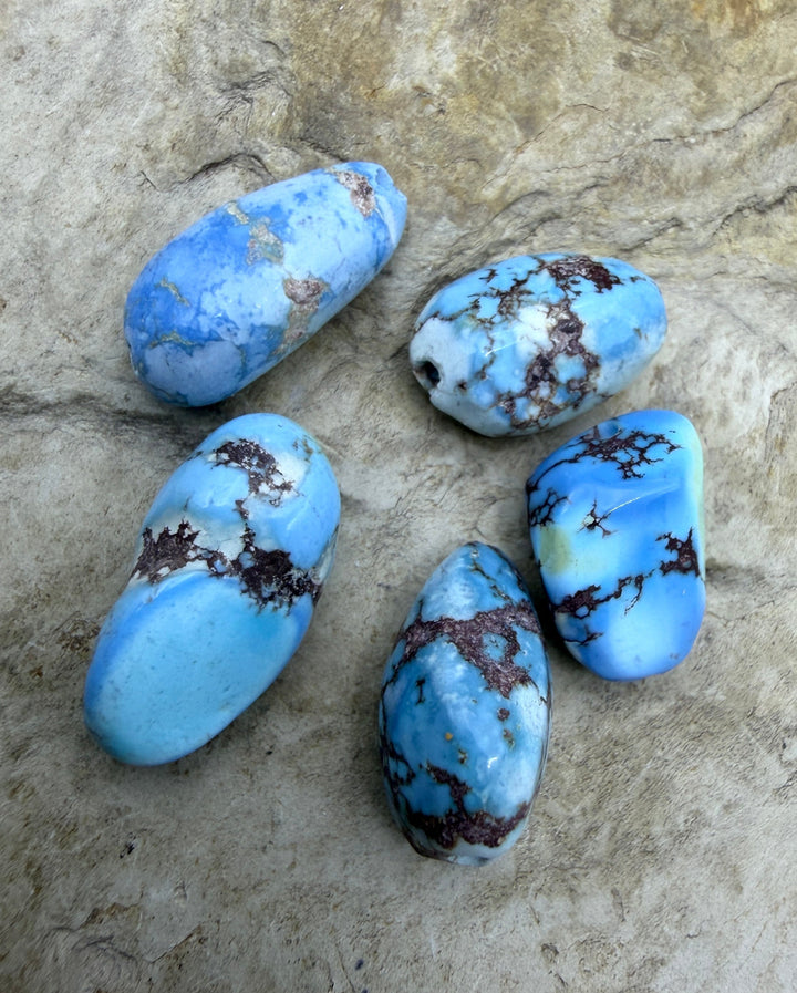 RARE Golden Hills Turquoise (Kazakhstan) Large Freeform