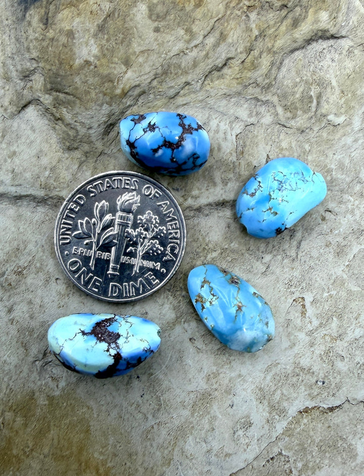 RARE Golden Hills Turquoise (Kazakhstan) Large Freeform