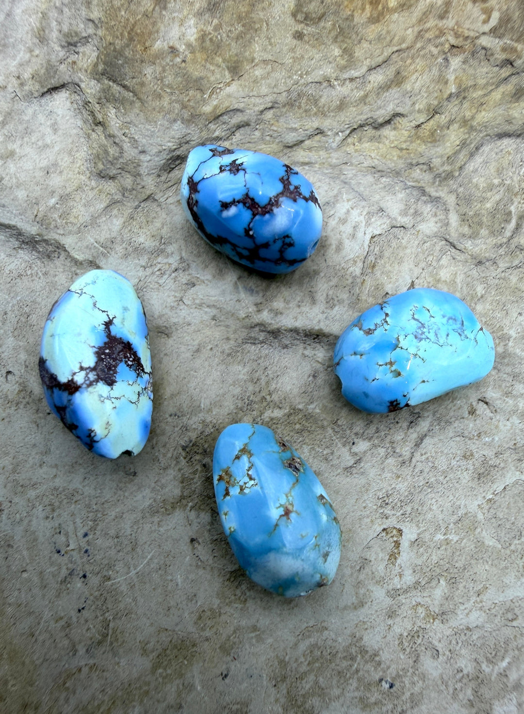 RARE Golden Hills Turquoise (Kazakhstan) Large Freeform