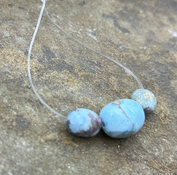 RARE Golden Hills Turquoise (Kazakhstan) Large Graduated