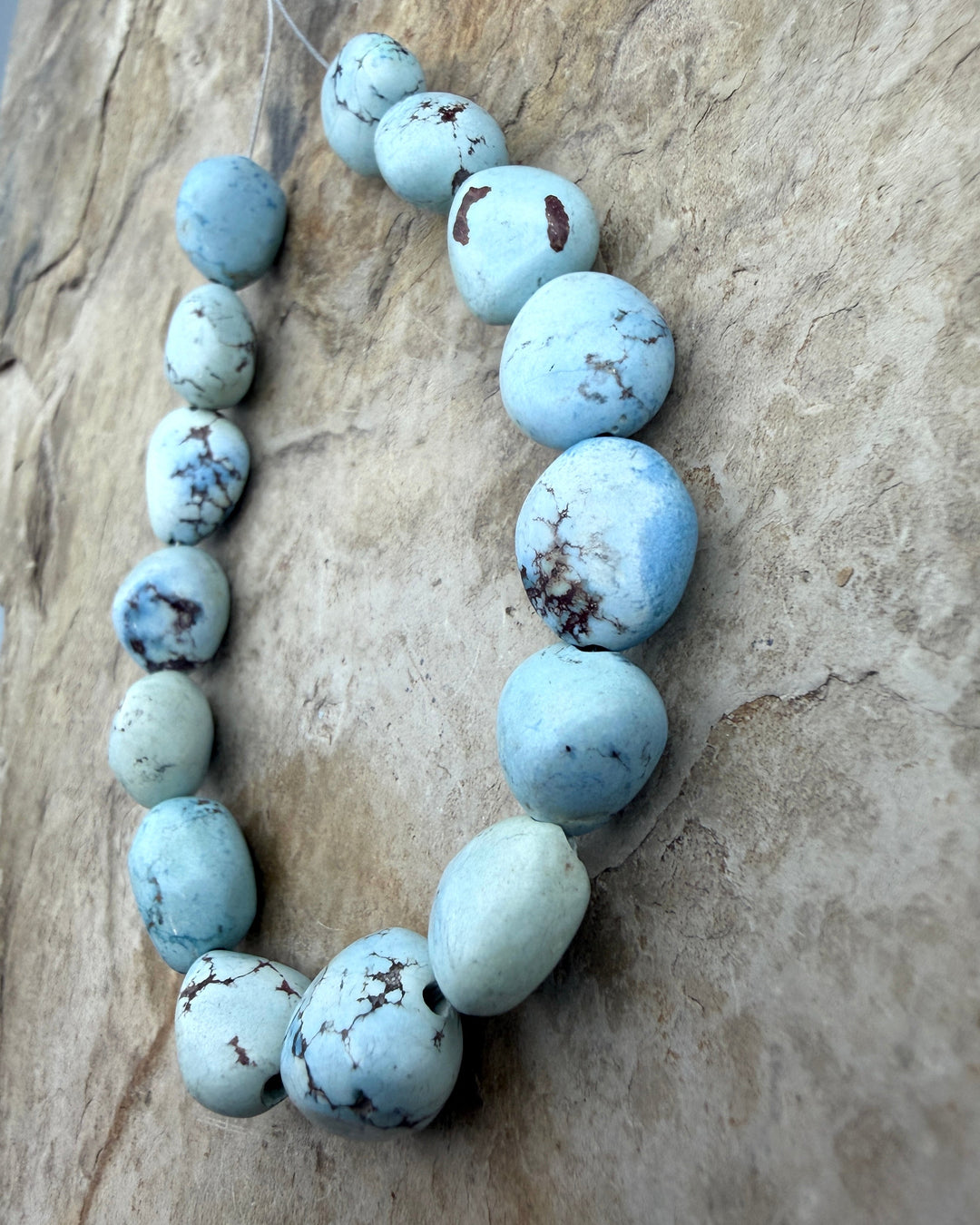 RARE Golden Hills Turquoise (Kazakhstan) Large Rounded