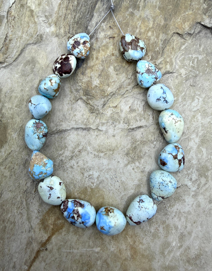 RARE Golden Hills Turquoise (Kazakhstan) Large Rounded