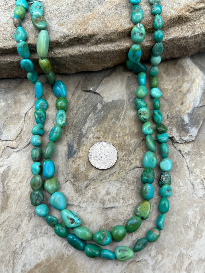 RARE Green Sleeping Beauty Turquoise (Arizona) 7-9mm